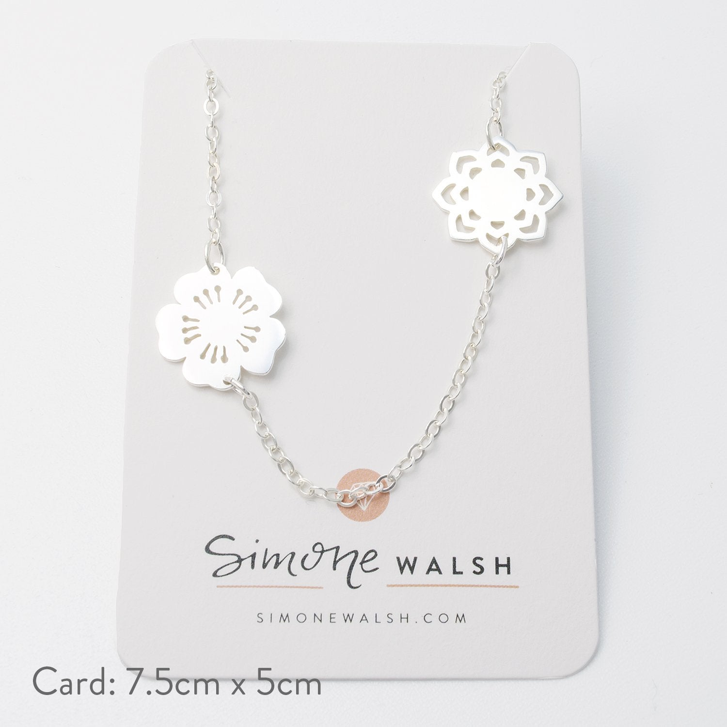 Bouquet long necklace - Simone Walsh Jewellery Australia