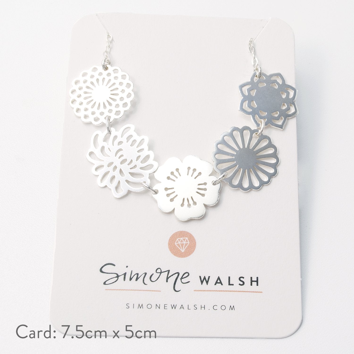 Bouquet necklace - Simone Walsh Jewellery Australia