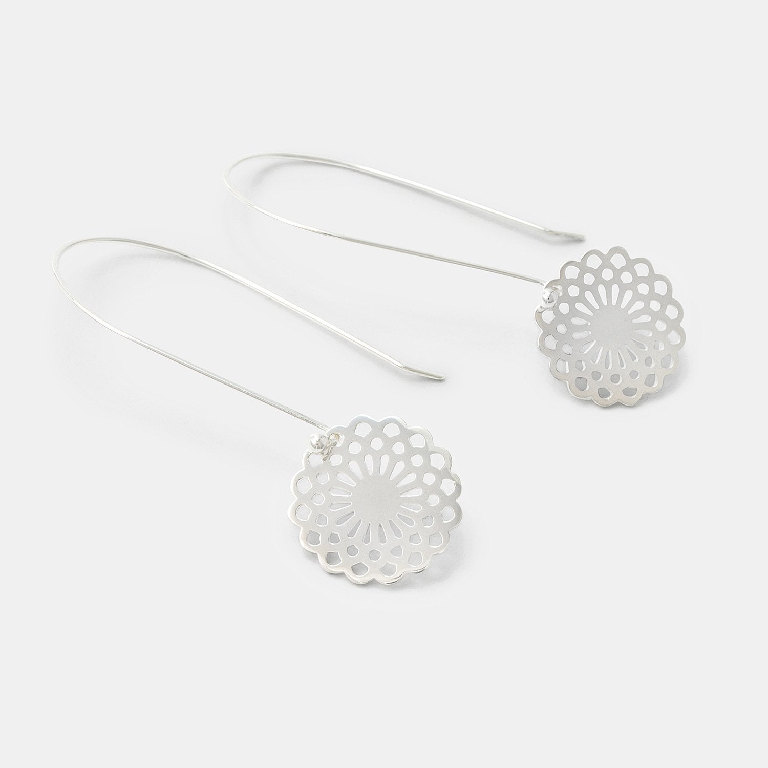 Dahlia dangle earrings - Simone Walsh Jewellery Australia