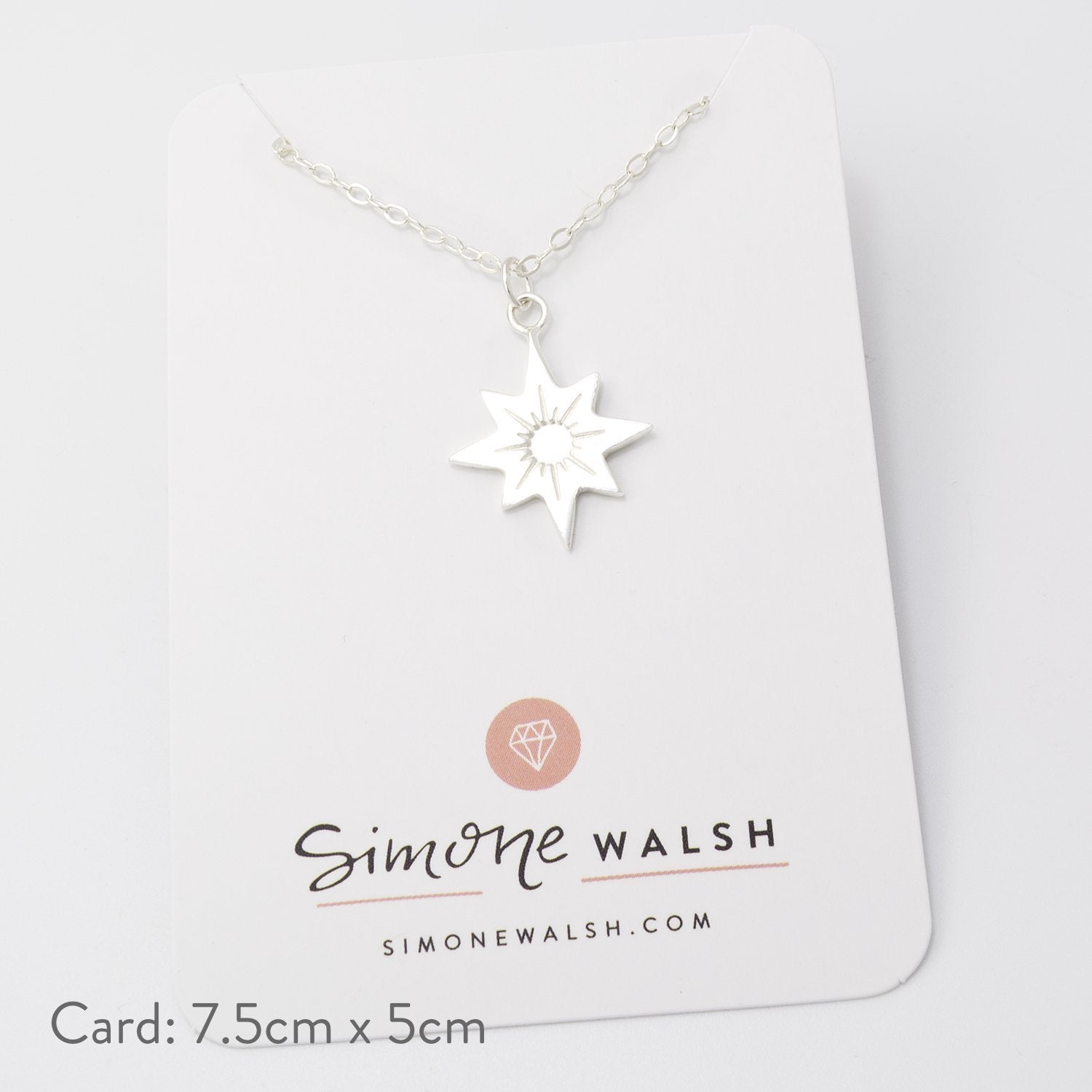 Guiding star necklace - Simone Walsh Jewellery Australia