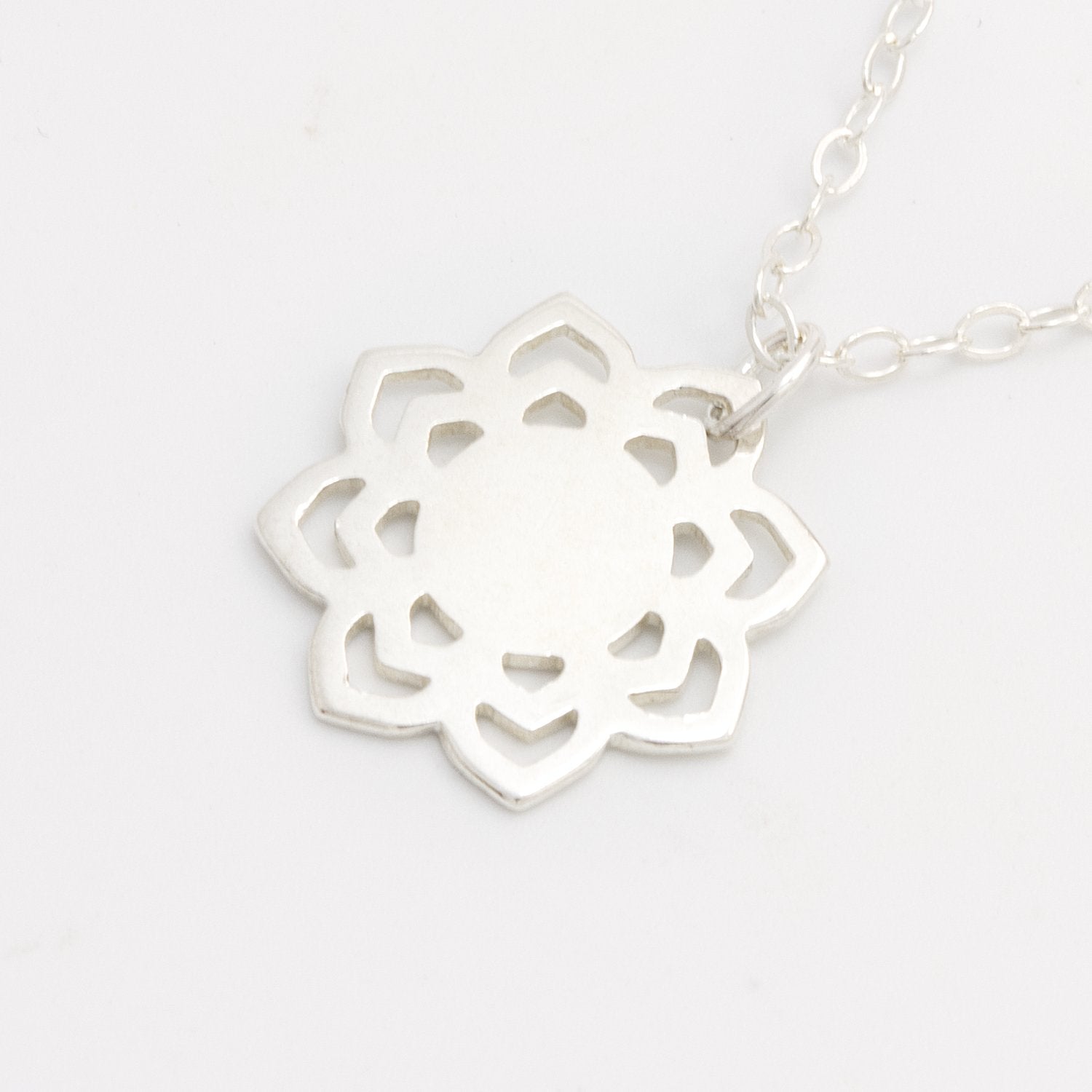 Lotus pendant - Simone Walsh Jewellery Australia