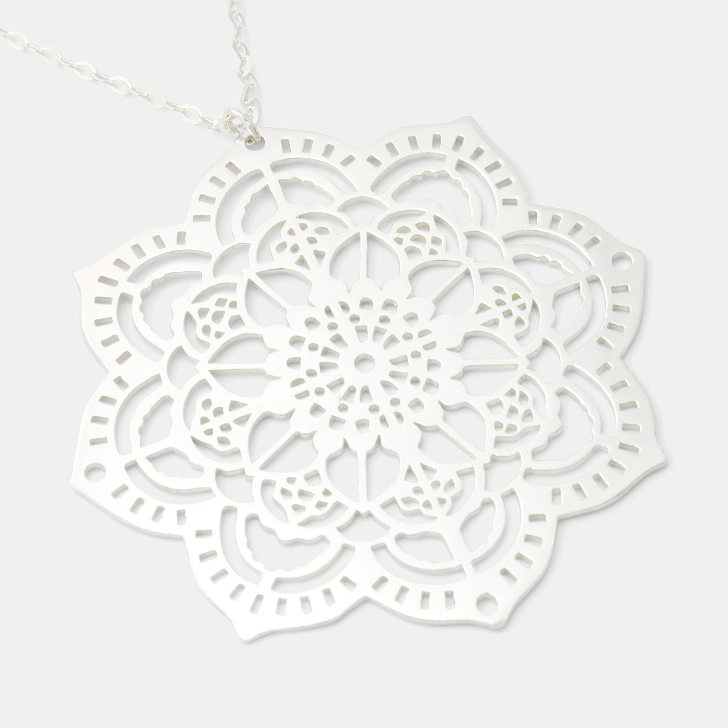 Mehndi mandala pendant - Simone Walsh Jewellery Australia