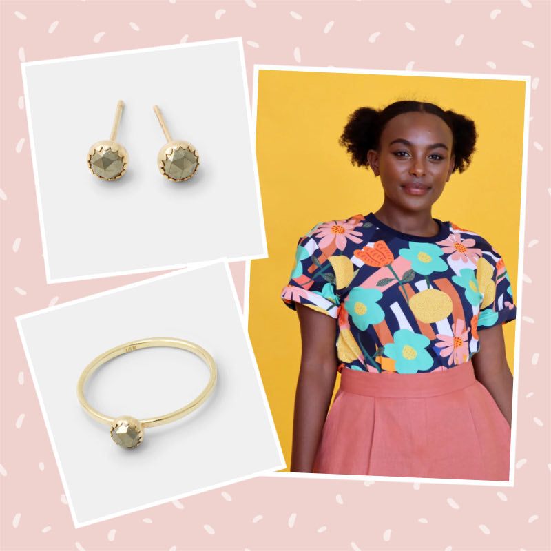 Australian summer fashion paired with solid gold jewellery