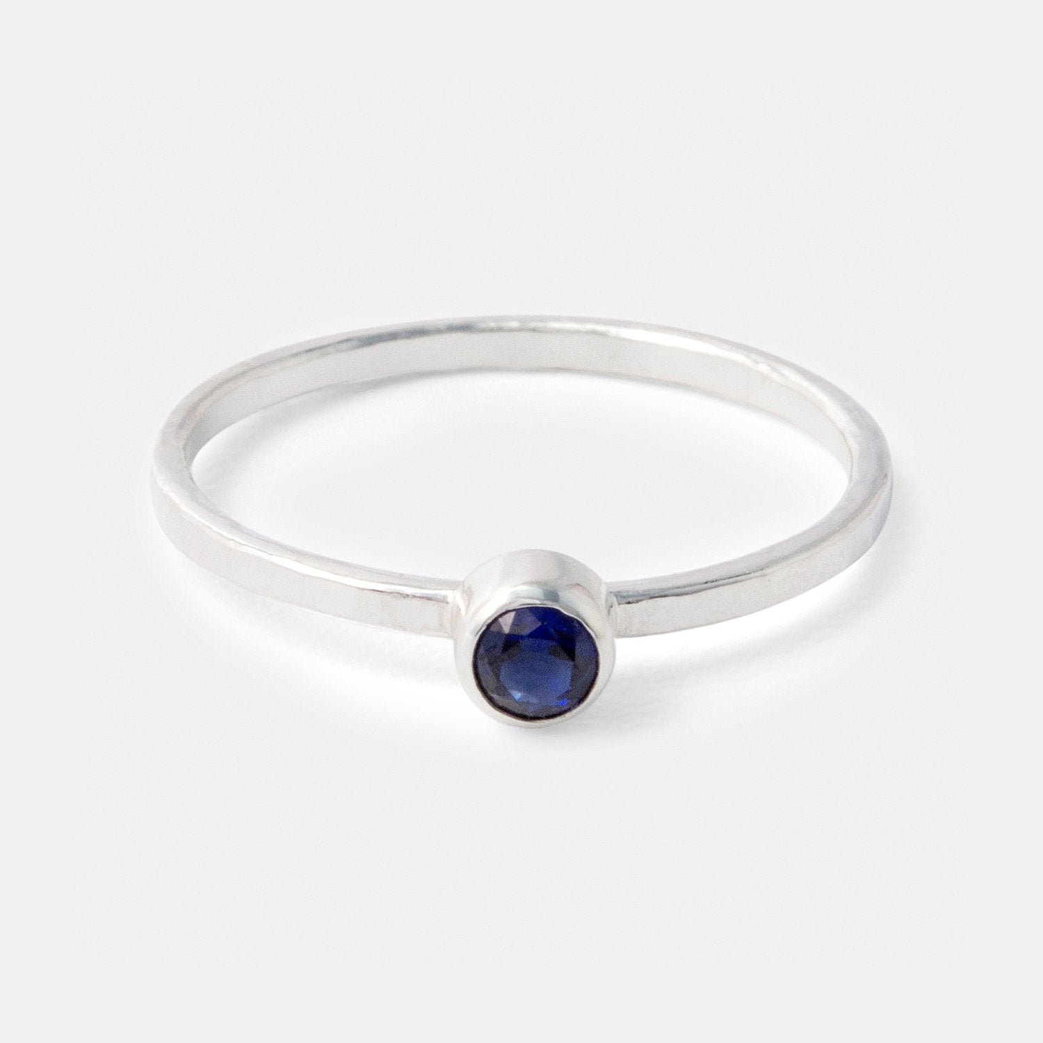 Sapphire stacking ring - Simone Walsh Jewellery Australia