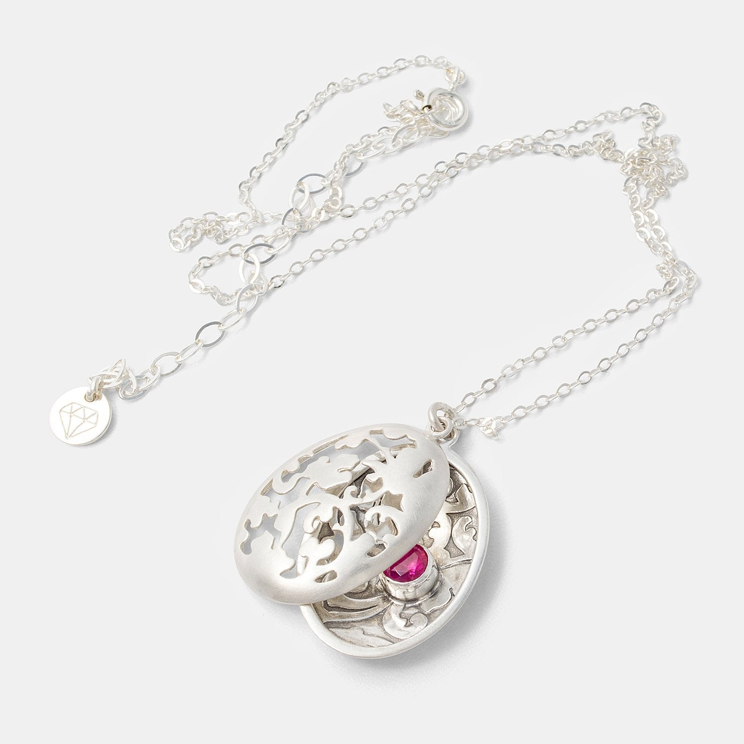 Victorian open locket - Simone Walsh Jewellery Australia