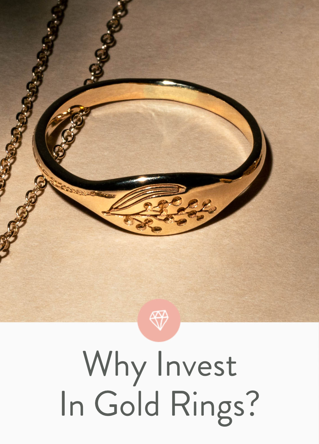 Why buy rings made in gold?